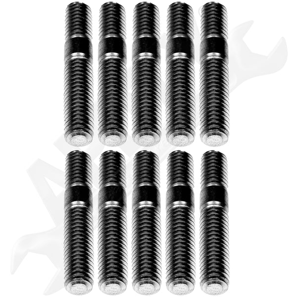 DOUBLE ENDED STUD - 3/8-16 X 5/8 IN. AND 3/8-16 X 1 IN.