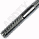 APDTY 786118 Double Ended Stud - 3/8-16 X 3/4 In. And 3/8-24 X 1 In.