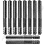 APDTY 786124 Double Ended Stud - 7/16-14 X 5/8 In. And 7/16-20 X 1-3/4 In.