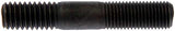 APDTY 786153 Double Ended Stud - 7/16-14 X 13/16 In. And 7/16-20 X 1 In.