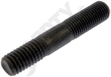 APDTY 786153 Double Ended Stud - 7/16-14 X 13/16 In. And 7/16-20 X 1 In.