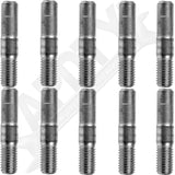 APDTY 786163 Stud - Double Ended (5/8-11 X 1" & 5/8-18 X 1-1/4"; Pack Of 10)