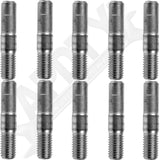 APDTY 786163 Stud - Double Ended (5/8-11 X 1" & 5/8-18 X 1-1/4"; Pack Of 10)
