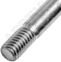 APDTY 786180 Double Ended Stud - 3/8-16 X 5/8 In. And 3/8-24 X 7/8 In.