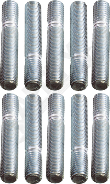 APDTY 786193 Stud - Double Ended (1/2-13 X 3/4" &  1/2-20 X 2")(Pack Of 10)