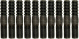 APDTY 786196 Double Ended Studs; Set Of 10; 1/4-20x1/2in. & 1/4-28x1/2in.