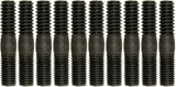 APDTY 786196 Double Ended Studs; Set Of 10; 1/4-20x1/2in. & 1/4-28x1/2in.