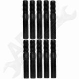 APDTY 786197 Double Ended Stud - 1/4-20 X 1/2 In. And 1/4-28 X 3/4 In.