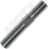 APDTY 7862172 Double Ended Stud - 7/16-14 X 3/4 In. And 7/16-14 X 1-1/4 In.