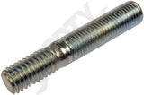 APDTY 7862182 Double Ended Stud - 7/16-14 X 3/4 In. And 7/16-20 X 1-3/8 In.