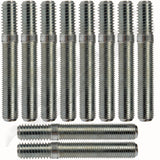 APDTY 786219 Double Ended Stud - 7/16-14 X 3/4 In. And 7/16-20 X 1-13/16 In.