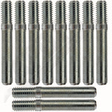 APDTY 786219 Double Ended Stud - 7/16-14 X 3/4 In. And 7/16-20 X 1-13/16 In.