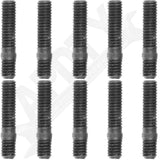 APDTY 786426 Double Ended Stud - M6-1.0 X 17mm And M6-1.0 X 7.5mm