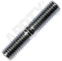 APDTY 7864402 Double Ended Stud - M8-1.25 X 18mm And M8-1.25 X 17mm