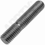 APDTY 786443 Double Ended Stud - M8-1.25 X 21mm And M8-1.25 X 10mm