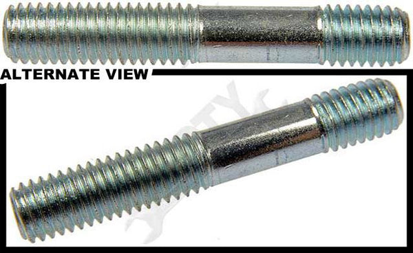 APDTY 7864452 Double Ended Stud - M8-1.25 X 23mm And M8-1.25 X 10mm