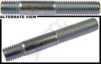 APDTY 786446 Double Ended Stud - M8-1.25 X 23mm And M8-1.25 X 10mm