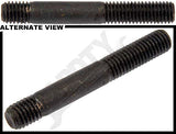 APDTY 786447 Double Ended Stud - M8-1.25 X 24mm And M8-1.25 X 10mm