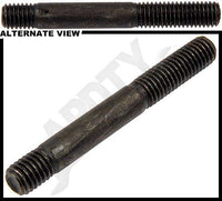 APDTY 786448 Double Ended Stud - M8-1.25 X 19mm And M8-1.25 X 10mm