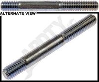 APDTY 786449 Double Ended Stud - M8-1.25 X 24mm And M8-1.25 X 10mm