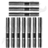 APDTY 786462 Double Ended Stud - M10-1.50 X 27mm And M10-1.50 X 12mm