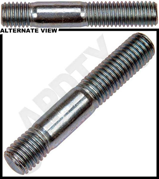 APDTY 786464 Double Ended Stud - M10-1.50 X 28mm And M10-1.50 X 12mm