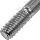 APDTY 786634 Double Ended Stud - 3/8-16 X 3/4 In. And 3/8-24 X 1/4 In.