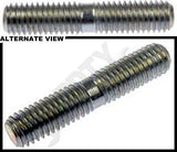 DOUBLE ENDED STUD - M8-1.25 X 15MM AND M8-1.25 X 15MM