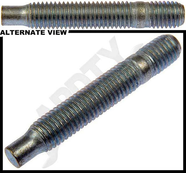 APDTY 786688 Double Ended Stud - M10-1.50 X 46.5mm And M10-1.50 X 13.5mm