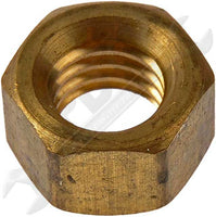 APDTY 791117 Hex Nuts - Stud (brass & Steel) - 7/16-14 In.