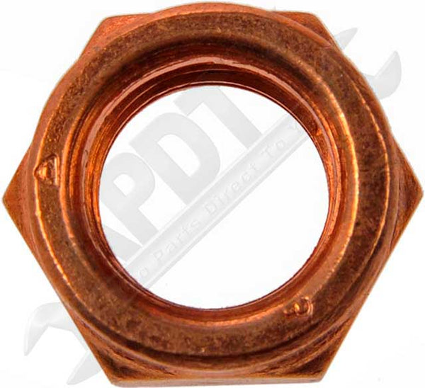 APDTY 791477 Copper Plated Hex Nut - M10-1.5