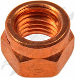 APDTY 791477 Copper Plated Hex Nut - M10-1.5