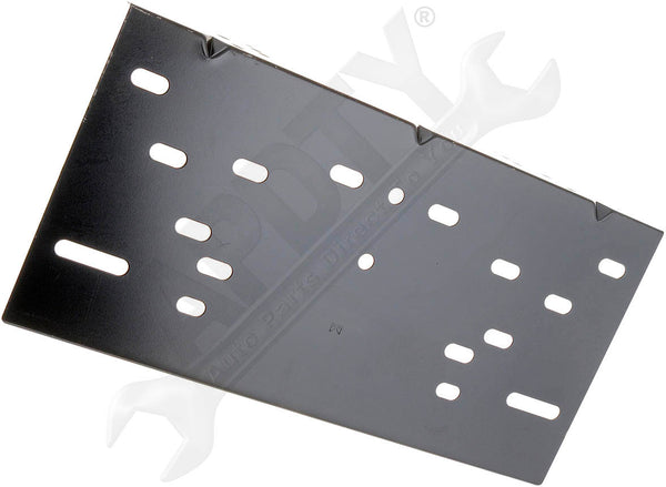 APDTY 79250 Front License Plate Mounting Bracket - Universal