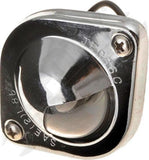 APDTY 79263 License Plate Light Lamp Housing Assembly; Models w/Step Bumper; 1