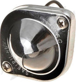 APDTY 79263 License Plate Light Lamp Housing Assembly; Models w/Step Bumper; 1
