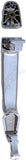 APDTY 80054 Exterior Door Handle; Chrome; w/o Passive; Rear Left or Rear Right