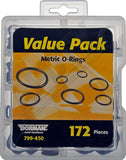APDTY 800561 Metric O-rings Value Pack- 8 Sku's- 172 Pieces