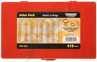 APDTY 800563 Metric O-rings Value Pack- 32 Sku's- 419 Pieces