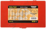 APDTY 800563 Metric O-rings Value Pack- 32 Sku's- 419 Pieces