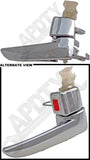 APDTY 80081 Interior Door Handle Front/Rear Right