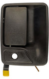 APDTY 80418 Exterior Door Handle; Textured Black; Front Right