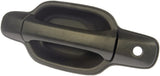 APDTY 93512 Exterior Door Handle; Front Left; Textured Black