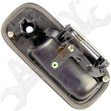 APDTY 143600 Exterior Door Handle Front Left (Driver) Textured Black W/ Keyhole