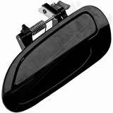 APDTY 80449 Exterior Door Handle Rear Left (Driver) Smooth Black
