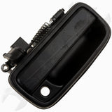 APDTY 80456 Exterior Door Handle Smooth Black Front Right (Passenger-Side)