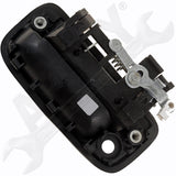 APDTY 80456 Exterior Door Handle Smooth Black Front Right (Passenger-Side)