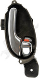 APDTY 80641 Interior Chrome Door Handle Left-Front or Rear