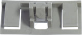 APDTY 811111 Rocker Panel Molding Clip Retainer (Gray Nylon Plastic; Pack Of 10)