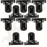 APDTY 811140 Fender Flare Plastic Push Pin Retainer 10 Pack Commander Liberty