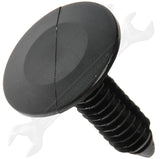 APDTY 811145x100 Plastic Push-Pin Retainer Clip Pack of 100 (Front Air Dam, Etc)